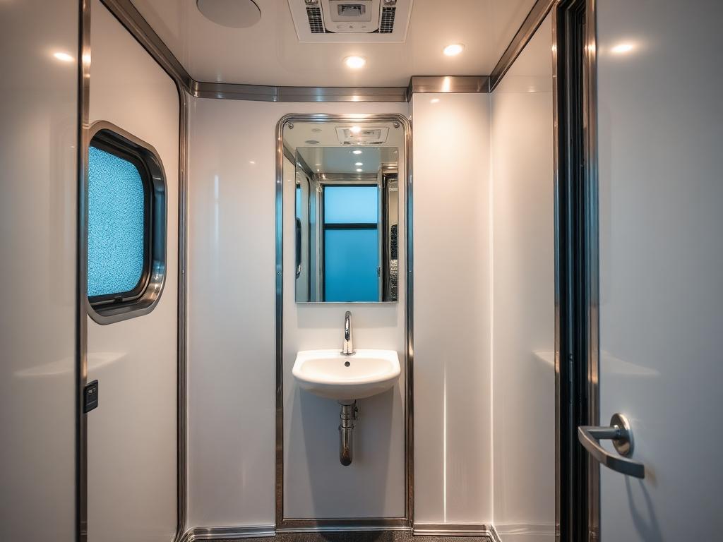 Luxury Restroom Trailers in Wyandotte, MI